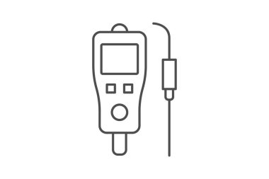 Endüstriyel Ph Ölçer, vektör, piksel mükemmel, illüstratör dosyası