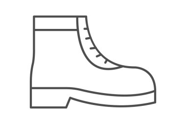 Endüstriyel Güvenlik Botları, vektör, piksel mükemmel, illüstratör dosyası