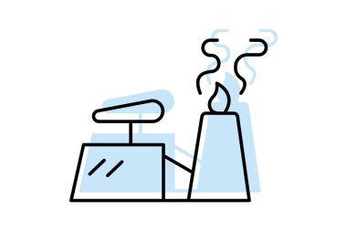 Çelik Değirmeni, vektör, piksel mükemmel, illüstratör dosyası