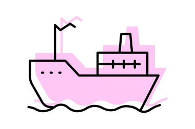 Tersane, vektör, piksel mükemmel, çizer dosyası