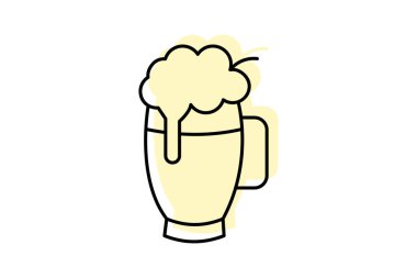 Bira fabrikası, vektör, piksel mükemmel, illüstratör dosyası