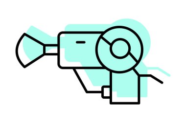 Sanayi Öğütücü, vektör, piksel mükemmel, illüstratör dosyası