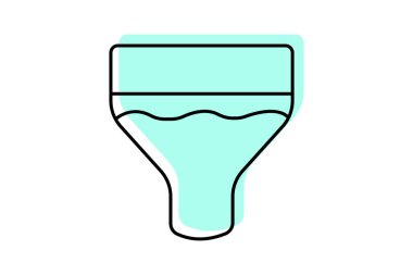 Endüstriyel Filtre, vektör, piksel mükemmel, illüstratör dosyası