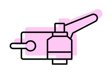 Endüstriyel anahtar, vektör, piksel mükemmel, illüstratör dosyası