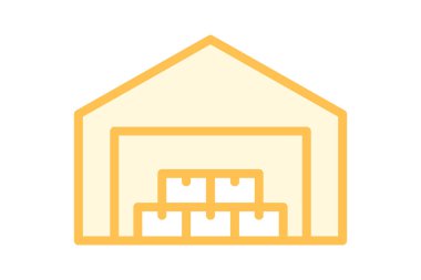 Soğuk Depo, vektör, piksel mükemmel, illüstratör dosyası