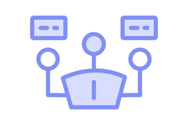 Kontrol odası, vektör, piksel mükemmel, illüstratör dosyası