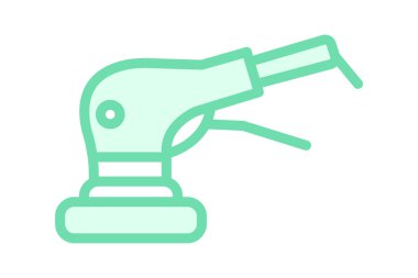 Sanayi Sanderi, vektör, piksel mükemmel, illüstratör dosyası