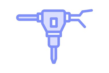 Endüstriyel sondaj, vektör, piksel mükemmel, illüstratör dosyası