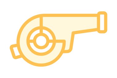 Endüstriyel Blower, vektör, piksel mükemmel, illüstratör dosyası