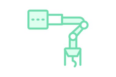 Endüstriyel Kamera, vektör, piksel mükemmel, illüstratör dosyası