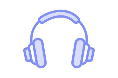 Endüstriyel Kulak Koruma, vektör, piksel mükemmel, illüstratör dosyası