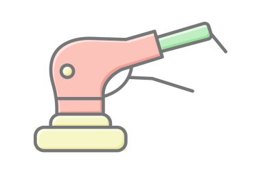 Sanayi Sanderi, vektör, piksel mükemmel, illüstratör dosyası