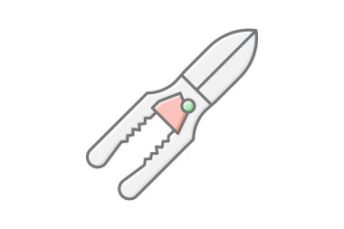 Endüstriyel Kesici, vektör, piksel mükemmel, illüstratör dosyası