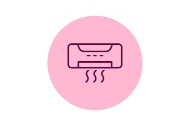 Hvac Sistemi, vektör, piksel mükemmel, illüstratör dosyası