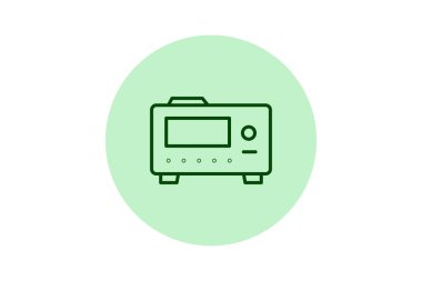 Endüstriyel fırın, vektör, piksel mükemmel, illüstratör dosyası