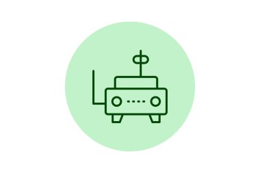 Sanayi zamanlayıcısı, vektör, piksel mükemmel, illüstratör dosyası