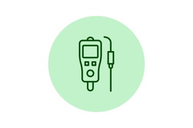 Endüstriyel Ph Ölçer, vektör, piksel mükemmel, illüstratör dosyası