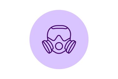 Endüstriyel Solunum, vektör, piksel mükemmel, illüstratör dosyası