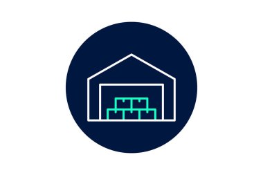 Soğuk Depo, vektör, piksel mükemmel, illüstratör dosyası