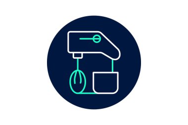 Endüstriyel karıştırıcı, vektör, piksel mükemmel, illüstratör dosyası