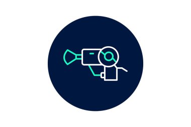 Sanayi Öğütücü, vektör, piksel mükemmel, illüstratör dosyası