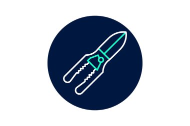 Endüstriyel Kesici, vektör, piksel mükemmel, illüstratör dosyası