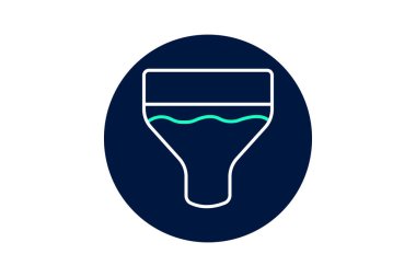 Endüstriyel Filtre, vektör, piksel mükemmel, illüstratör dosyası