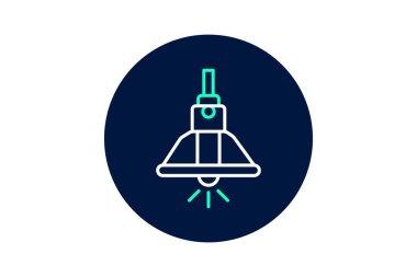 Endüstriyel Işık, vektör, piksel mükemmel, illüstratör dosyası