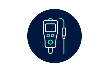 Endüstriyel Ph Ölçer, vektör, piksel mükemmel, illüstratör dosyası