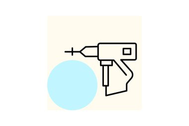 Endüstriyel Extruder, vektör, piksel mükemmel, illüstratör dosyası