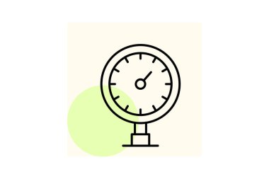 Endüstriyel Ölçü, vektör, piksel mükemmel, illüstratör dosyası