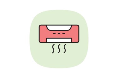 Hvac Sistemi, vektör, piksel mükemmel, illüstratör dosyası