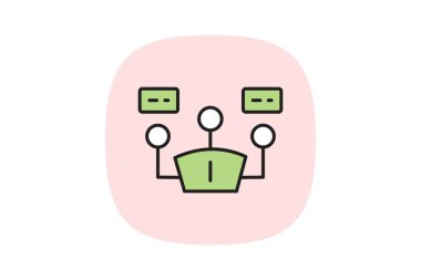 Kontrol odası, vektör, piksel mükemmel, illüstratör dosyası