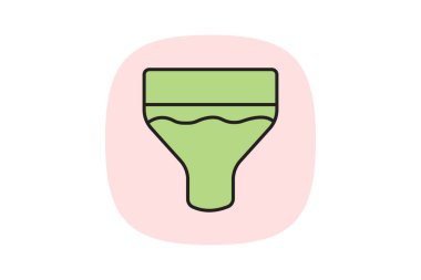 Endüstriyel Filtre, vektör, piksel mükemmel, illüstratör dosyası