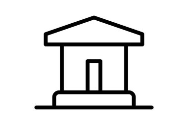 Halk Kütüphanesi, vektör, piksel mükemmel, illüstratör dosyası