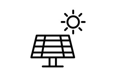 Güneş Çiftliği, vektör, piksel mükemmel, illüstratör dosyası