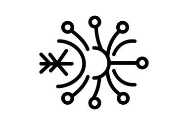 Fiber Optik Ağ, vektör, piksel mükemmel, çizer dosyası