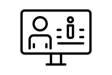 Topluluk Bilgi Panosu, vektör, piksel mükemmel, illüstratör dosyası