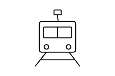 Demiryolu Ağı, vektör, piksel mükemmel, illüstratör dosyası