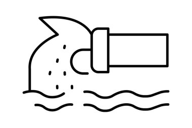 Fırtına Kanalizasyon Sistemi, vektör, piksel mükemmel, illüstratör dosyası