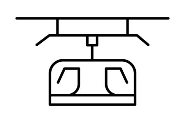 Monoray Sistemi, vektör, piksel mükemmel, illüstratör dosyası