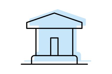 Halk Kütüphanesi, vektör, piksel mükemmel, illüstratör dosyası