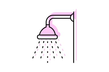 Temizleme Duş, vektör, piksel mükemmel, illüstratör dosyası