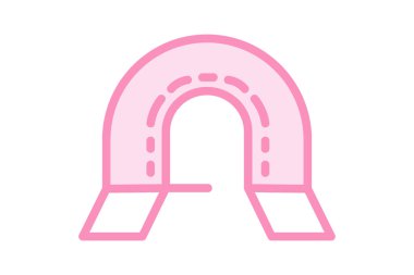 Tünel Geçidi, vektör, piksel mükemmel, illüstratör dosyası