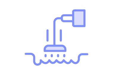 Lağım Pompası İstasyonu, vektör, piksel mükemmel, illüstratör dosyası