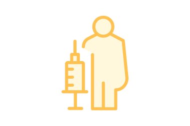 Kütle Aşılama Sitesi, vektör, piksel mükemmel, illüstratör dosyası