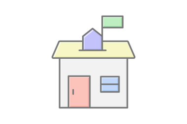 Postane, vektör, piksel mükemmel, illüstratör dosyası