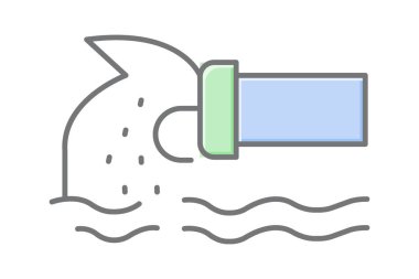 Fırtına Kanalizasyon Sistemi, vektör, piksel mükemmel, illüstratör dosyası
