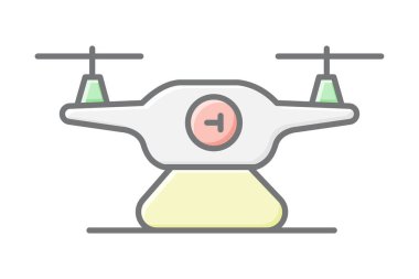 Helipad, vektör, piksel mükemmel, illüstratör dosyası