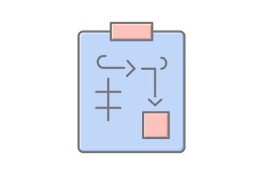 Olay Haritalama Panosu, vektör, piksel mükemmel, illüstratör dosyası